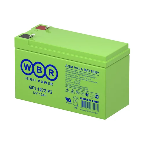 Батарея аккумуляторная WBR GPL1272 F2